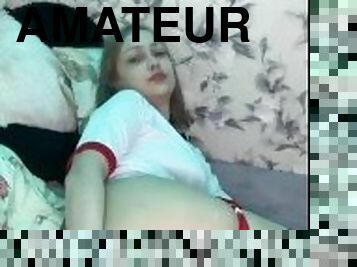 masturbaatio, orgasmi, pillu-pussy, amatööri, typykät, teini, lelu, mälli, soolo, mulkku