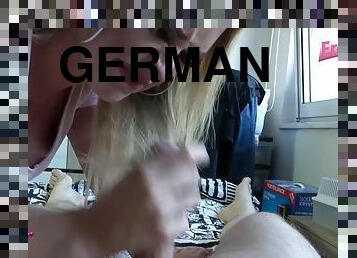 German hooker make handjob at ugly User