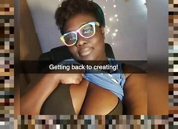 Snapchat 2022 Year of Sexy BBW Ebony Fun