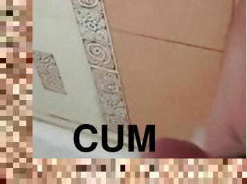 Quick Masturbation with bath gale before date, I have only 5 minutes to cum   - ThisIsMyJustice