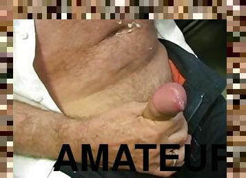 pappa, hårig, masturbation, amatör, mogen, cumshot, gay, ensam, farsan, björn