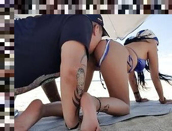 SEXO EN LA PLAYA DE LOS CABOS CON HERMOSA CHICA DE NOMBRE BARBARA MONT