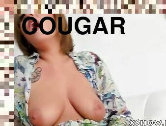 Cougar hot slut cam show masturbate