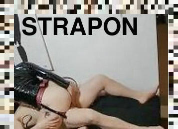 rumpe, pussy, strapon, anal, leke, handjob, slave, føtter, vakker, dildo