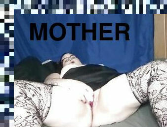 resna, masturbācija-masturbation, amatieris, māte, māte-mom, bbw, apaļš, māte-mother, solo, brunete