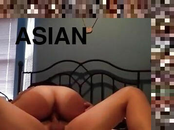 PUMPING THICC ASIAN, BED WON’T STOP SHAKING
