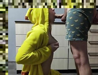 Pikachu girl blowjob