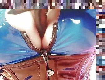 pelancapan, milfs, orang-german, keriting, fetish, latex, solo