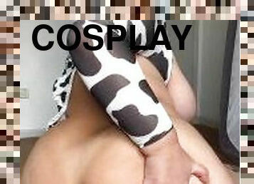 MASSIVE DILDO RIDING COSPLAY