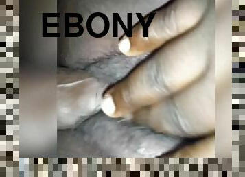 Close UP fuck session with horny jamaican ebony bbw