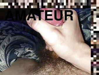 Solo slow masterbation lots of precum