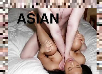 Slutty Asian teen gets nasty for BWC