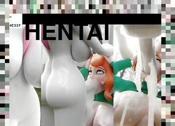 blowjob, hentai, søt