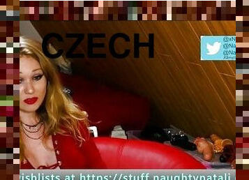 perempuan-murah-slut, rambut-kuning, fetish, orang-czech, mengusik