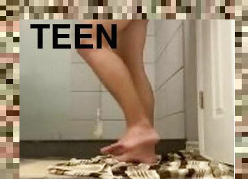 banhos, adolescente, gay, espião, sozinho, gay-adolescente