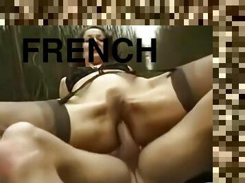 Rough Sex With French Christiane In Stockings