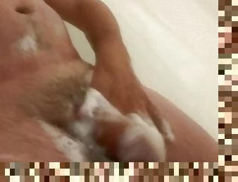 Shower time! Soapy Cock!