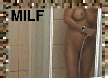 mandi, umum, vagina-pussy, isteri, amatir, jenis-pornografi-milf, ibu, suami, ibu-rumah-tangga, mengagumkan