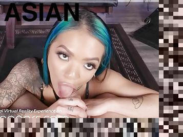 VR BANGERS Asian Teen Is A Little Dirty Slut For You