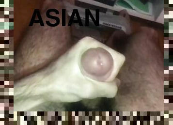 asiatisk, masturbation, publik, amatör, cumshot, gigantisk-kuk, tonåring, arabisk, avrunkning, sprut