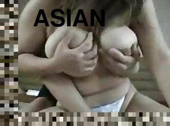 asiatisk, store-patter, kæmpestor, skønheder, japans, massage, fingering, naturlig, webcam, patter