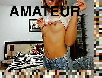 gammel, amatør, teenager, strippende, europæisk, blond, 18-årige, euro, webcam, amerikansk