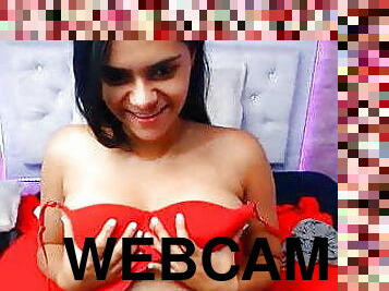 onani, latiner, strippende, webcam