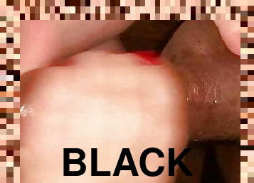 Sucking black cock
