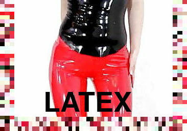 Latex Girl She Came From Planet Clair