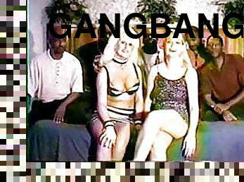 mogli, interraziali, gangbang, spruzzi-di-sperma, neri, americani