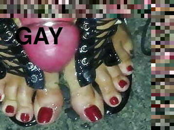 homo, stopala-feet, kamera-cum, prsti