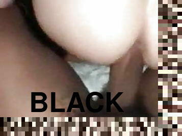 orgasme, ejaculation-interne, black, pute