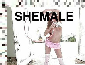 shemale, anal, świetne, penetracja