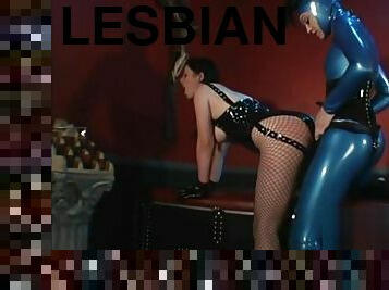 strapon, lesbisk, leke