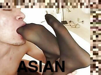 asiático, teta-grande, cona-pussy, anal, chupanços, hardcore, japonesa, meias, vagina, mamas