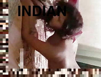 isteri, matang, ibu, gadis-indian, hubungan-sex