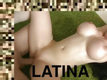 Good-looking buxomy latino Marta La Croft