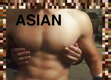 Hot Asian guy getting Nipple played!