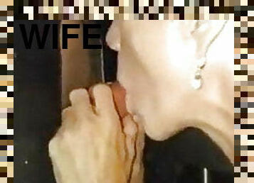 real gloryhole wife