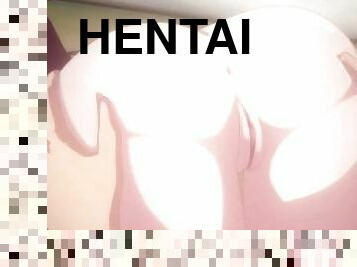 Rent a girlfriend hentai girl shows her tight beautiful pussy ass for hardcore doggy style fuck 18+