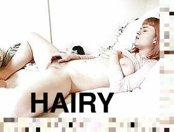 Yanks Laney Fingers Her Hairy Snatch