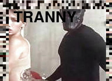 Sexy white tranny fucks bbc 