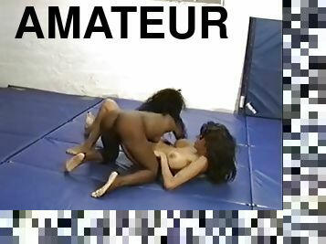 Nude Training Fight Mia vs Jennifer Arena Girls