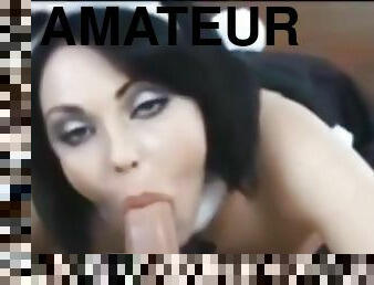 Amateur hot babe fuck and cum in mouth