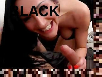 Black Haried Slut Sucking And Fucking In Pov
