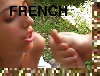 young french anal in nature