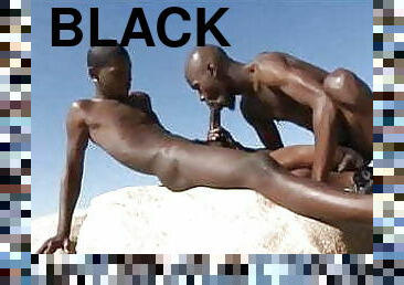 black guys having sex outdoor