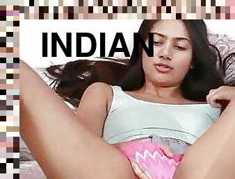 cumshot, indian-jenter