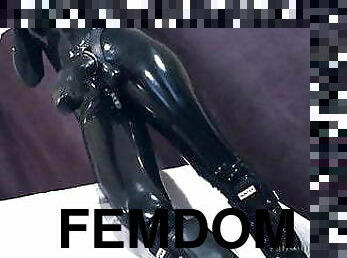 Femdom mistress Strap-on and Fisting