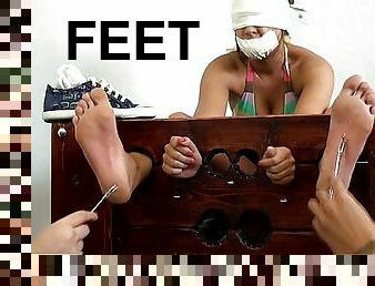 Gagged for Foot Tickle Torture